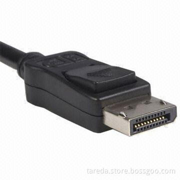 DisplayPort Cables, 20-pin Male, OEM Orders are Welcome